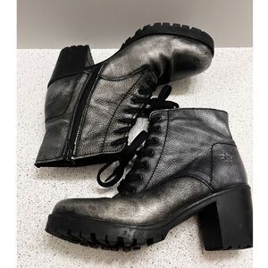 Women's Sommerkind Gray Metallic Boots Size 40/9.5